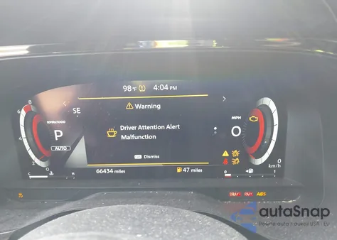 2022 Nissan Pathfinder Platinum 4Wd z USA, uszkodzony, nr VIN 5N1DR3DK4NC206394